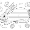 Easter-Bunny-&-Easter-Eggs--Landscape--Wide-Rule