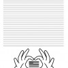 Black & White American Flag college