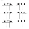 HTO chart.