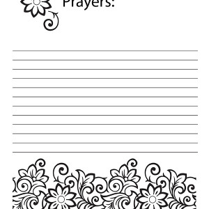 Prayer Journal Page Wide